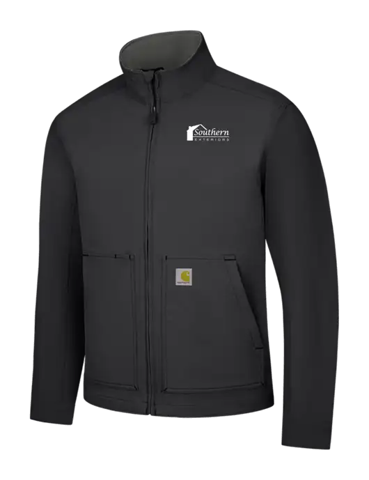 Carhartt Black Super Dux Soft Shell Jacket w/Southern Exteriors Logo