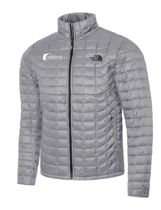 North Face Medium Grey ThermoBall Trekker Jacket w/Southern Exteriors Logo