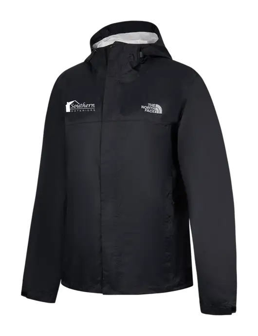 The North Face Black DryVent Rain Jacket w/Southern Exteriors Logo