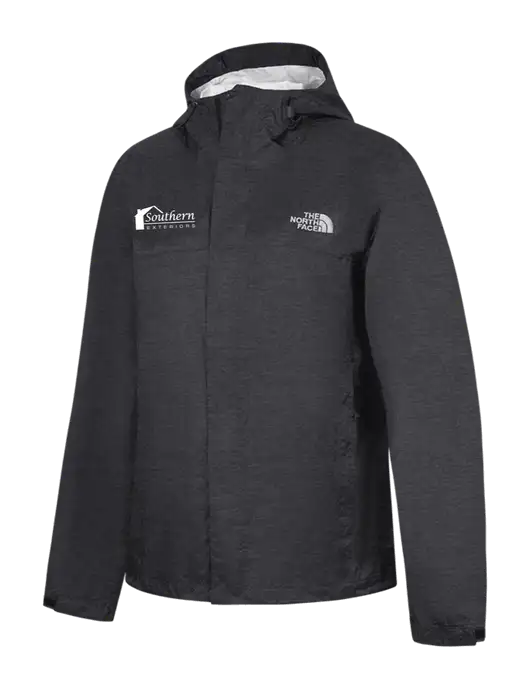 The North Face Dark Grey Heather DryVent Rain Jacket w/Southern Exteriors Logo