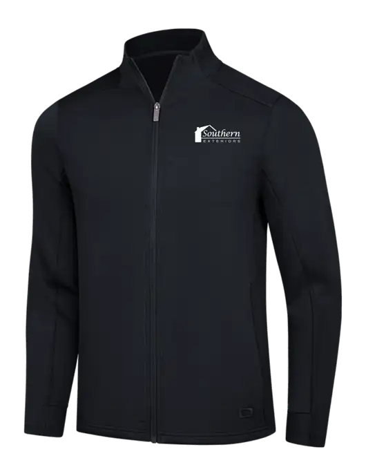 OGIO Black Transcend Full-Zip w/Southern Exteriors Logo