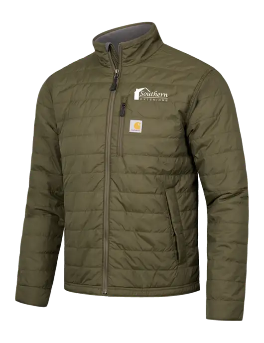 Carhartt Dark Olive Gilliam Jacket w/Southern Exteriors Logo