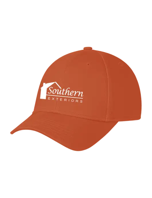 Burnt Orange Structured Cap Hook & Loop w/Southern Exteriors Logo