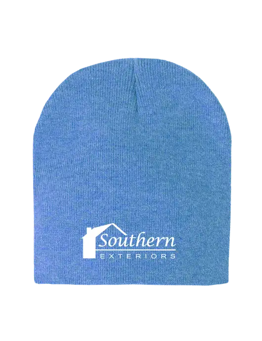 Royal Heather Element Knit Beanie w/Southern Exteriors Logo