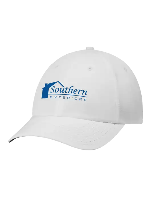 Richardson Relaxed Performance Lite White Cap w/Southern Exteriors Logo