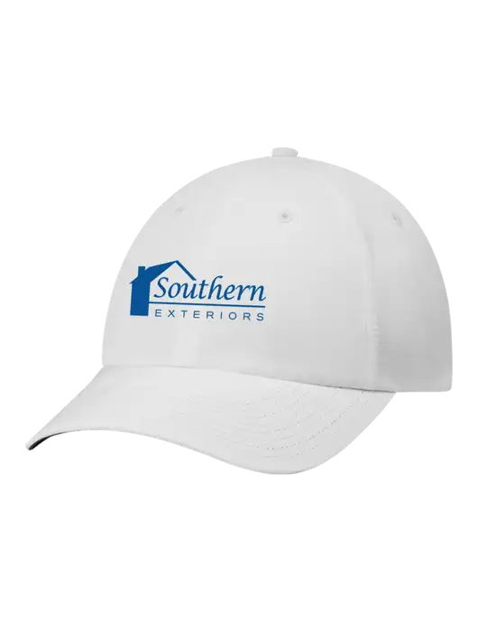 Richardson Relaxed Performance Lite White Cap w/Southern Exteriors Logo