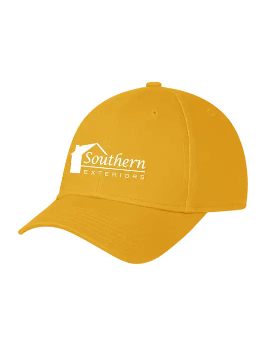 Yellow Gold Structured Cap Hook & Loop w/Southern Exteriors Logo