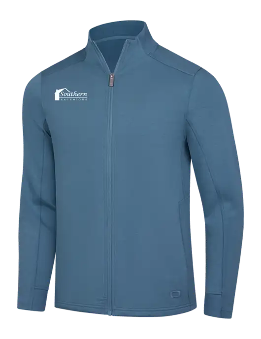 OGIO Light Slate Blue Transcend Full-Zip w/Southern Exteriors Logo