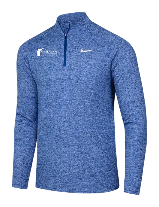 Nike Royal Heather Dri-FIT Element 1/2-Zip Pullover w/Southern Exteriors Logo