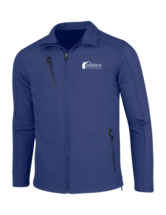 Dark Royal Welded Softshell Jacket w/Southern Exteriors Logo