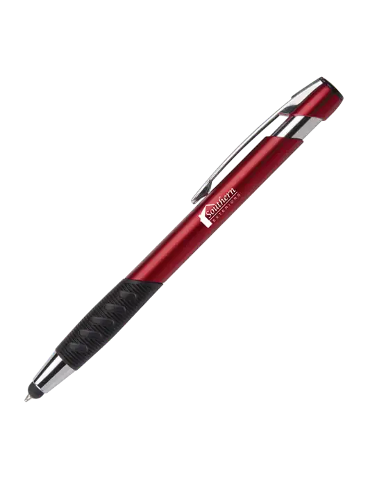 Alize Red Stylus Black Ink Pen w/Southern Exteriors Logo