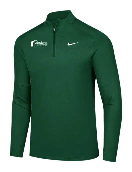 Nike Dark Green Dri-FIT Element 1/2-Zip Pullover w/Southern Exteriors Logo