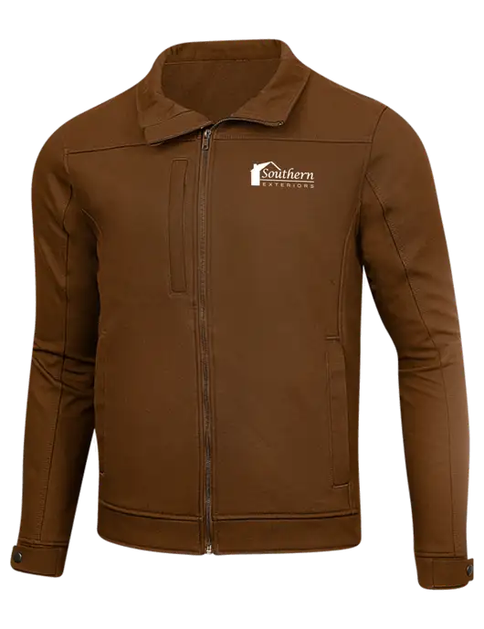Cornerstone Duck Brown Duck Bonded Soft Shell Jacket w/Southern Exteriors Logo