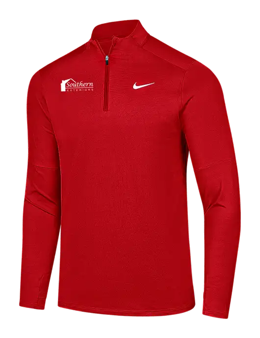 Nike Red Dri-FIT Element 1/2-Zip Pullover w/Southern Exteriors Logo