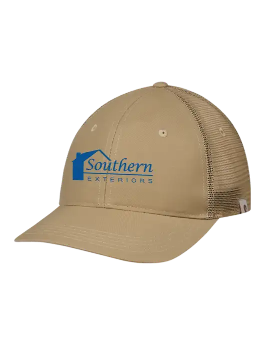 Carhartt Dark Tan Trucker Rugged Pro Series Cap w/Southern Exteriors Logo