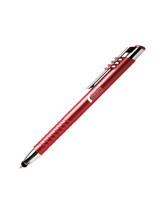 Schirhart Red Stylus Pen - Blue Ink w/Southern Exteriors Logo
