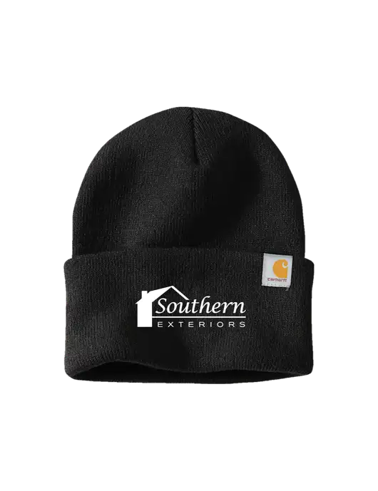 Carhartt Black Watch Cap 2.0 w/Southern Exteriors Logo