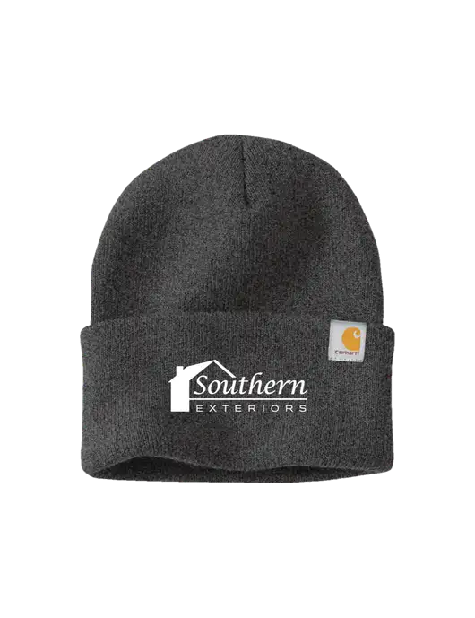 Carhartt Dark Grey Watch Cap 2.0 w/Southern Exteriors Logo