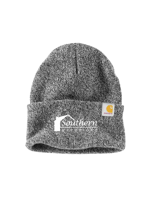 Carhartt Medium Grey Heather Watch Cap 2.0 w/Southern Exteriors Logo