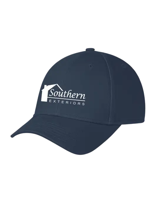 Navy Structured Cap Hook & Loop w/Southern Exteriors Logo