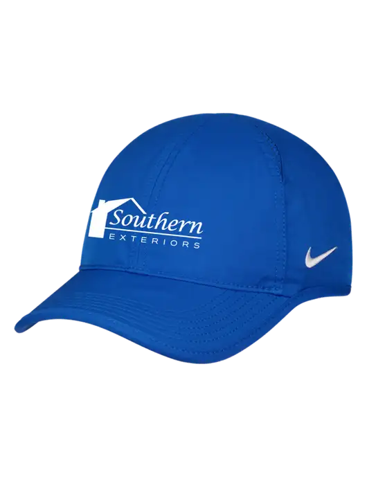 Nike Royal Featherlight Cap w/Southern Exteriors Logo