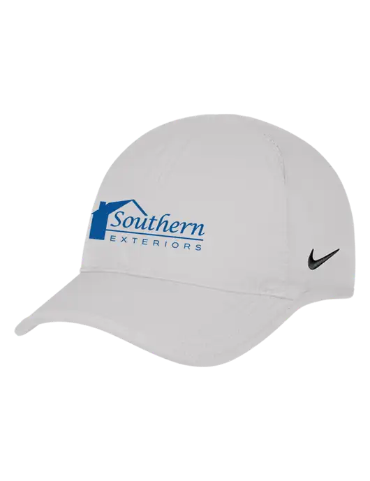 Nike White Featherlight Cap w/Southern Exteriors Logo