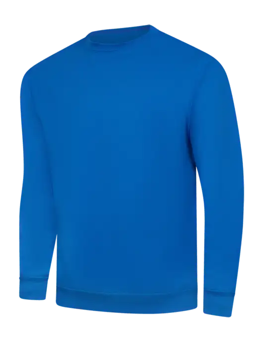 True Royal 9 oz 50/50 Cotton/Poly Crew Sweatshirt w/Southern Exteriors Logo