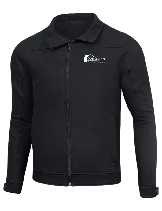 Cornerstone Charcoal Duck Bonded Soft Shell Jacket w/Southern Exteriors Logo