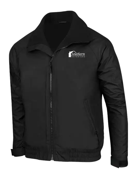 True Black/True Black Classic Competitor Jacket w/Southern Exteriors Logo