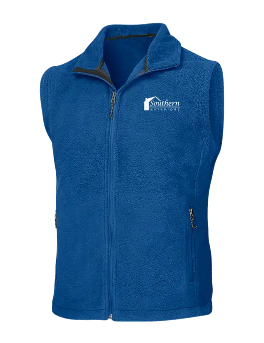 Royal Fleece Vest w/Southern Exteriors Logo