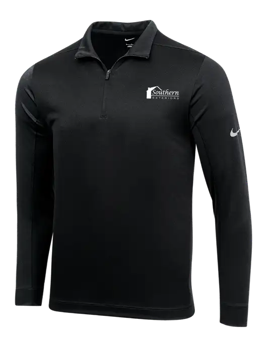 NIKE Black Dry 1/2 Zip Cover-Up w/Southern Exteriors Logo