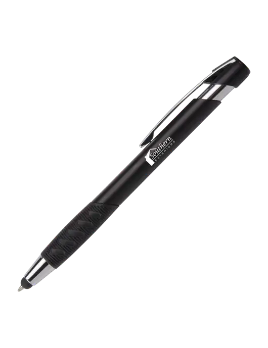 Alize Black Stylus Black Ink Pen w/Southern Exteriors Logo