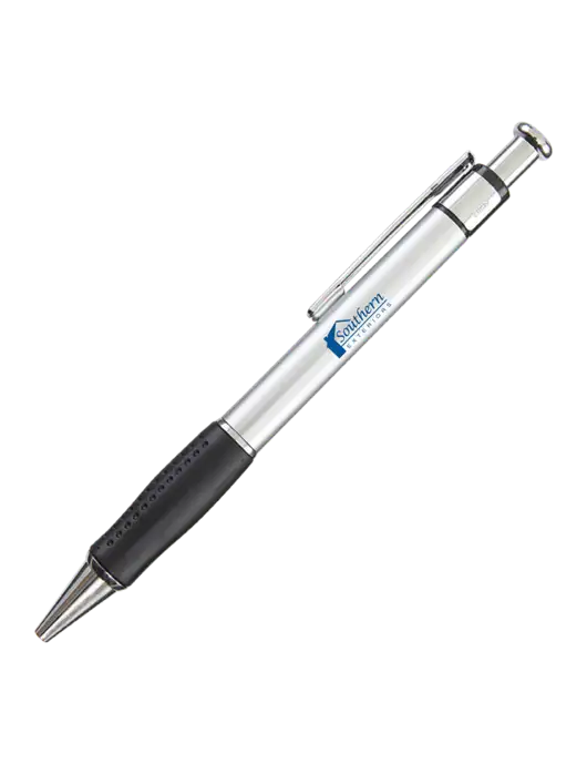 Malta Silver Pen - Black Ink w/Southern Exteriors Logo
