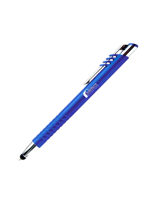 Schirhart Blue Stylus Pen - Blue Ink w/Southern Exteriors Logo