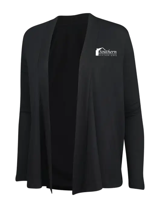 Black Womens Concept Cardigan w/Southern Exteriors Logo