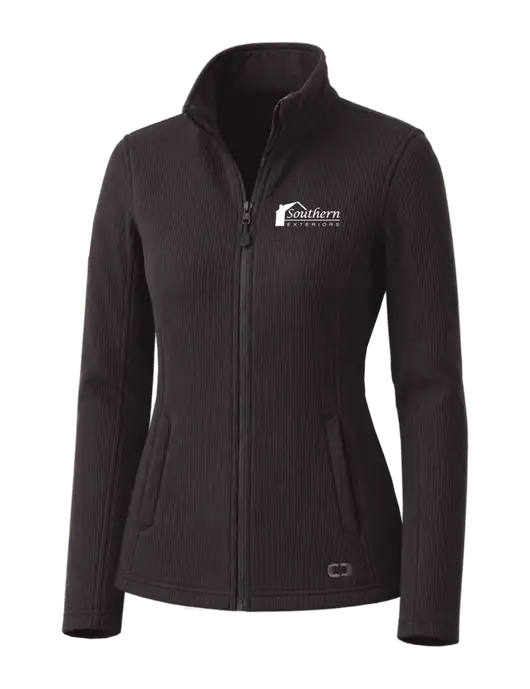 OGIO Blacktop Womens Grit Fleece Jacket w/Southern Exteriors Logo
